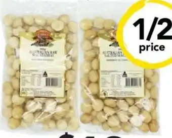 Drakes Yummy Roasted & Salted or Raw Macadamias 300g offer