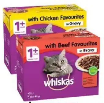Drakes Whiskas Cat Food 12x85g offer