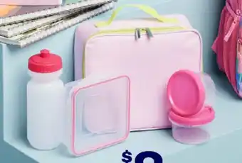 BIG W Brilliant Basics 5-Piece Value Pack Lunch Bag offer