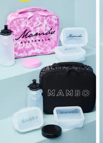 BIG W Mambo 5-Piece Cooler Lunch Bag Sets 346989, 346984 offer