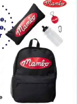 BIG W Mambo Cannon 5-Piece Backpack Set 331231, 331232 offer