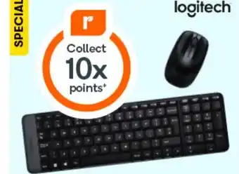 BIG W Logitech Wireless Keyboard and Mouse Combo - MK220` offer