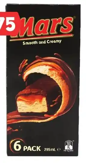 Foodland Mars or Snickers Ice Cream offer