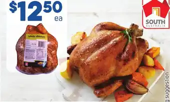 Foodland Foodland Whole Marinated & Seasoned Chicken Size 20 (2.05kg) offer