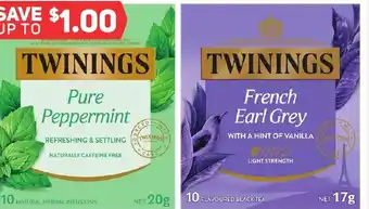 Foodland Twinings Tea Bags 10 Pack offer