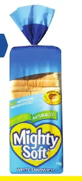 Foodland Mighty Soft Bread 700g offer