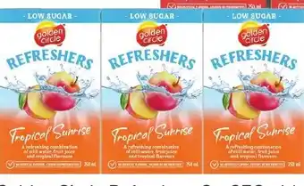 Foodland Golden Circle Refreshers 6 x 250ml offer