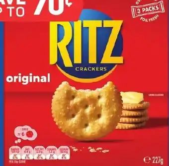 Foodland Ritz Crackers 227g offer