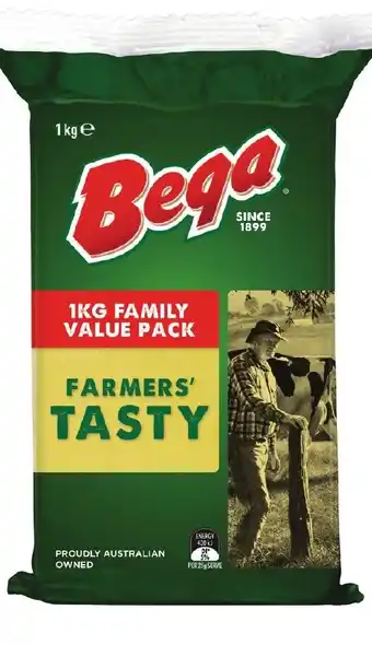 Foodland Bega Tasty Cheese 1kg offer