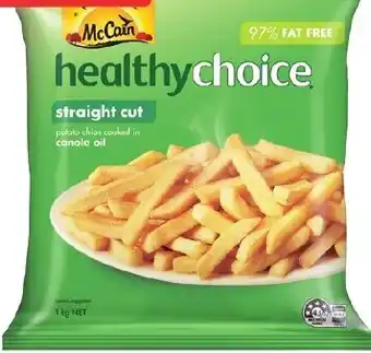 Foodland McCain Healthy Choice Chips 1kg offer