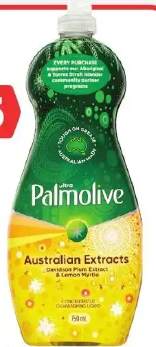 Foodland Palmolive Dishwashing Liquid Ultra Australian Extracts 750ml offer