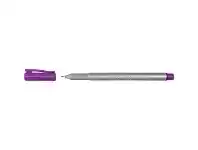 Officeworks Faber-Castell Fineliner 0.4mm Purple offer