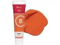 Officeworks Born Acrylic Paint 60mL Tangelo offer