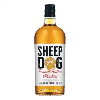 Woolworths Sheep dog peanut butter whiskey 700ml offer