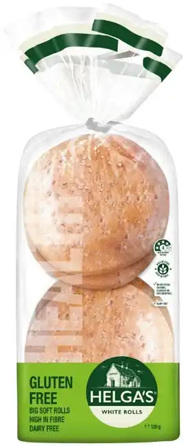 IGA Helga’s gluten free rolls 4 pack offer