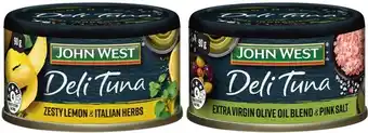 IGA John west deli tuna 90g selected varieties offer