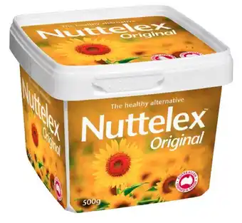 IGA Nuttelex spread 500g selected varieties offer