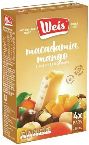 IGA Weis ice cream bar 4‑6 pack selected varieties offer