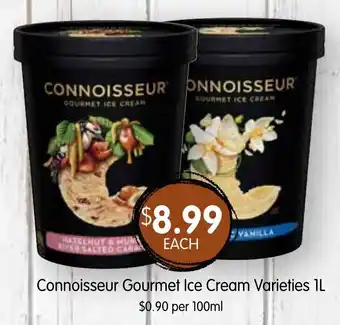 Spudshed Connoisseur Gourmet Ice Cream Varieties IL offer