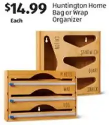 ALDI Huntington Home Bag or Wrap Organizer offer