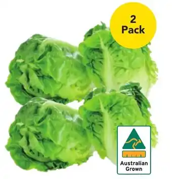 Drakes Australian Baby Cos Lettuce Twin Pack offer