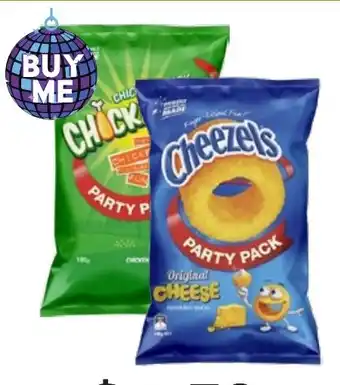 Drakes Cheezels or Chickadees 190g offer