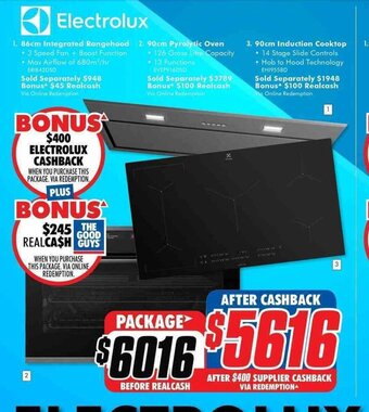 Electrolux - Cooking Appliances Package