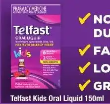 Chemist Warehouse Telfast Kids Oral Liquid 150ml offer