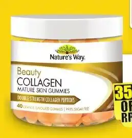 Chemist Warehouse Nature's Way Beauty Collagen Mature Skin 40 Gummies offer