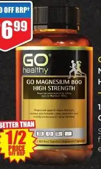 Chemist Warehouse GO MAGNESIUM 800 HIGH STRENGTH offer