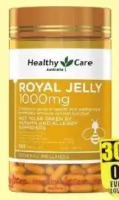 Chemist Warehouse Healthy Care Royal Jelly 1000mg 365 Capsules offer