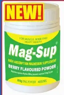 Chemist Warehouse Mag-Sup Oral Powder 200g Jar offer
