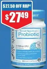 Chemist Warehouse Broad Spectrum Probiotic 60 Capsules offer
