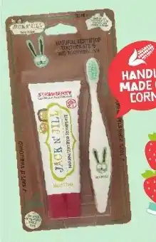 Chemist Warehouse Jack N' Jill Strawberry Toothpaste with Bunny Bio Brush offer