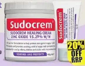Chemist Warehouse Sudocrem Healing Cream 400g or 30g offer