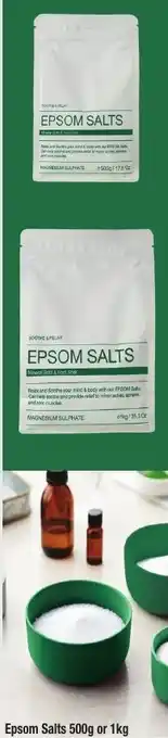 Epsom Salts 500g or 1kg