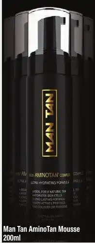 Man Tan Amino Tan Mousse 200ml