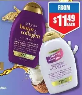Chemist Warehouse OGX Haircare Range offer