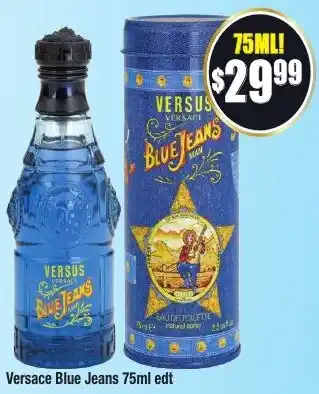 Chemist Warehouse Versace Blue Jeans 75ml edt offer