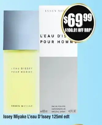 Chemist Warehouse Issey Miyake L'eau D'Issey 125ml edt offer