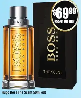 Chemist Warehouse Hugo Boss The Scent 50ml edt offer