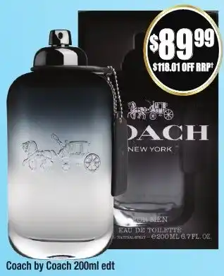 Chemist Warehouse Coach by Coach 200ml edt offer