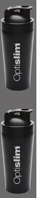 Chemist Warehouse Optislim Black Steel Shaker 500ml offer
