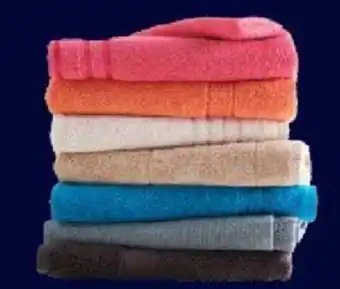 Spotlight ASSORTED DESIRE BATH TOWELS offer