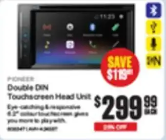 SuperCheap Auto Double DIN Touchscreen Head Unit offer
