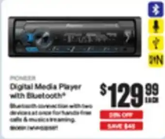 SuperCheap Auto Digital Media Player with Bluetooth offer