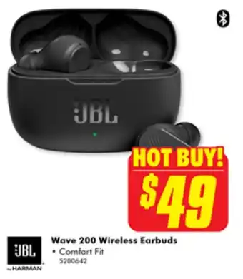 The Good Guys Wave 200 Wireless Earbuds offer