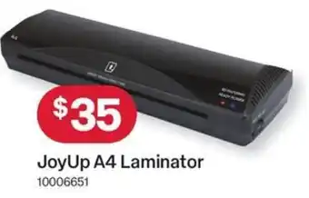 Australia Post JoyUp A4 Laminator 10006651 offer