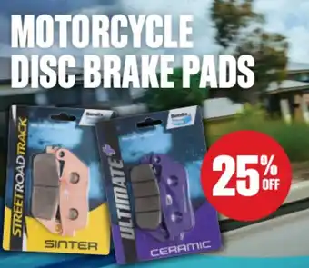 SuperCheap Auto MOTORCYCLE DISC BRAKE PADS offer