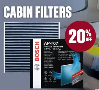 SuperCheap Auto CABIN FILTERS offer